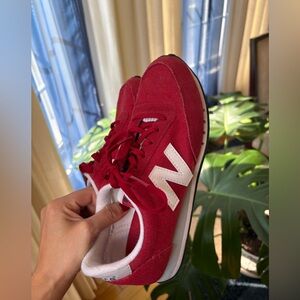 Red New Balance Sneakers